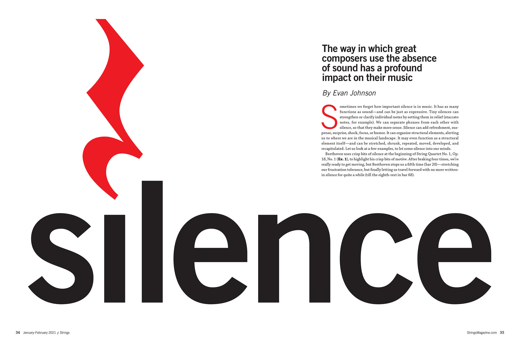 Strings Magazine Editorial Design