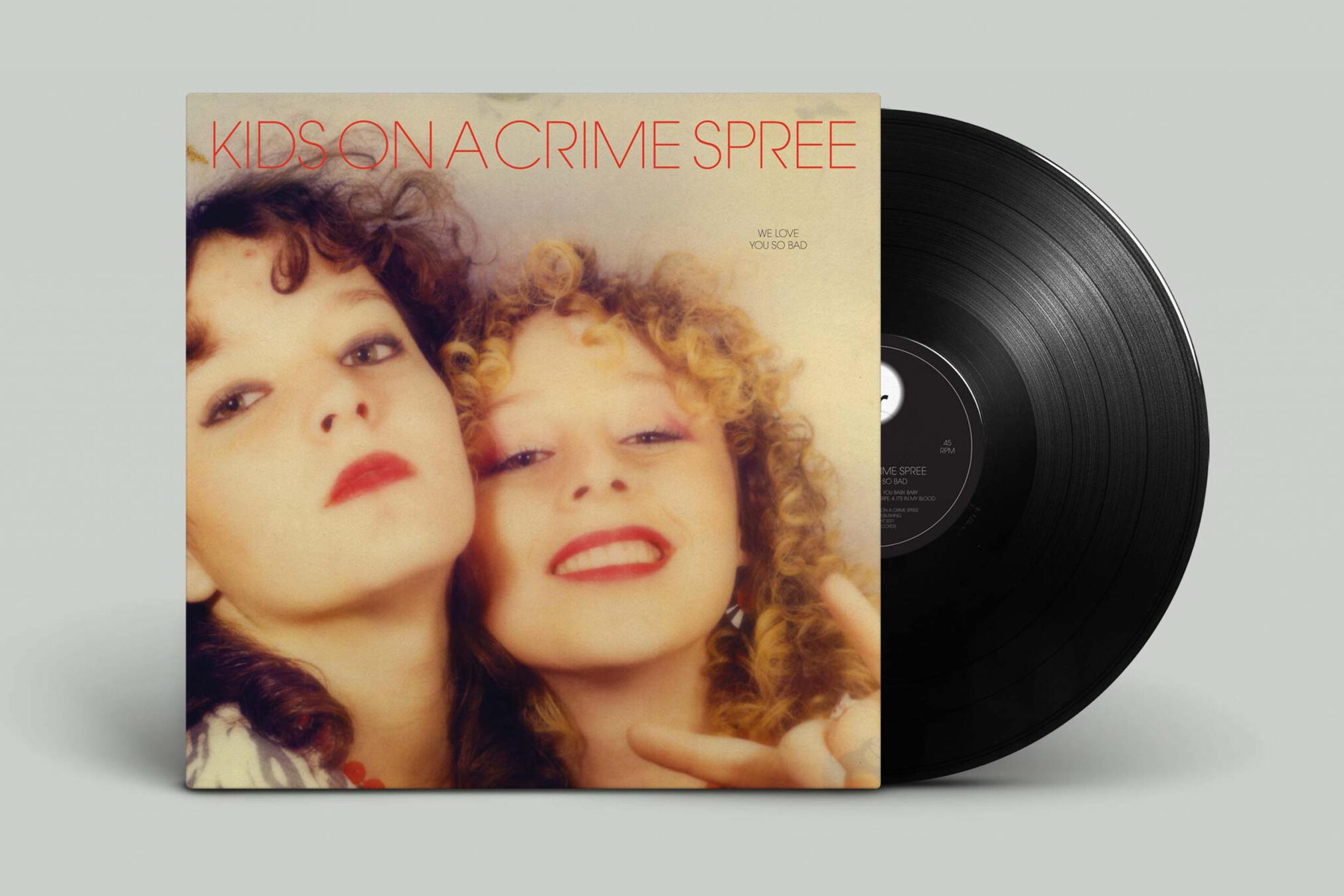 Kids On A Crime Spree Album Packaging