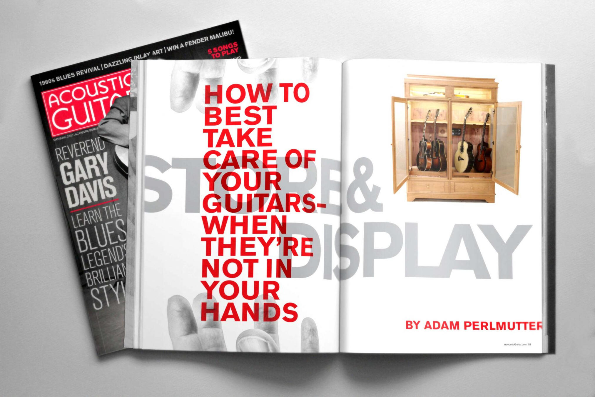 Acoustic Guitar Magazine Art Direction